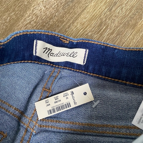 NWT Madewell Roadtripper High Rise Skinny Stretch Jeans in Jansen Wash - Picture 6 of 6
